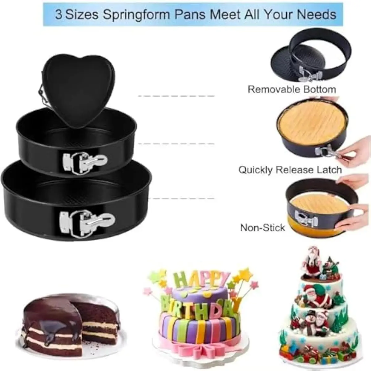 530-Piece Professional Cake Decorating Set with Smooth-Rotation Food-Grade Turntable, 59 Icing Tips, Piping Bags, Scrapers, Cutt