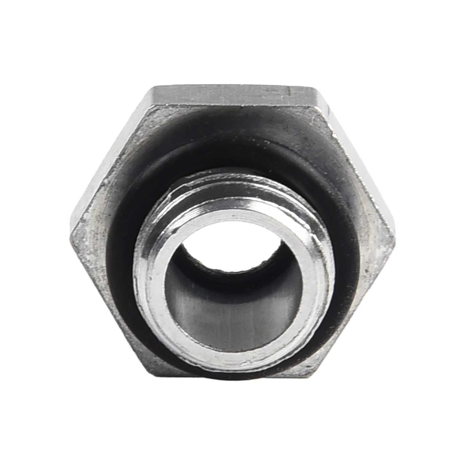 Home Oil Mirror Sight Glass Hexagon Socket Air Compressor Strong Aluminum Easy Installation External Level Liquid