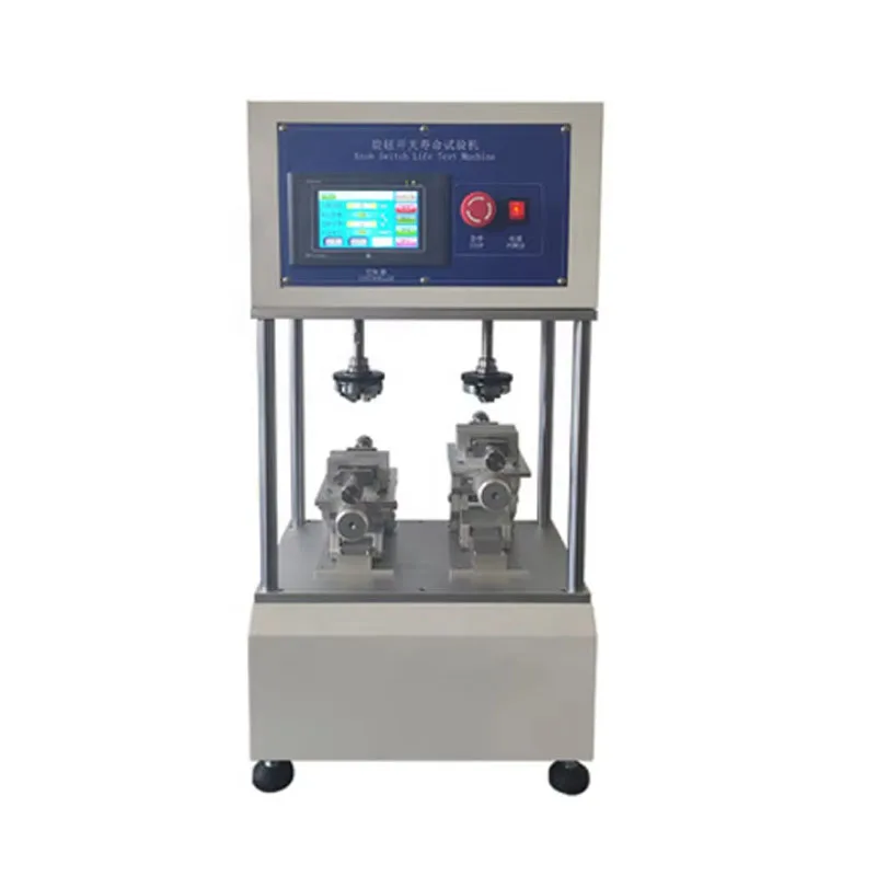 Two station Knob switch fatigue life tester Rotational switch Life Testing Machine to test the fatigue life of knob switches