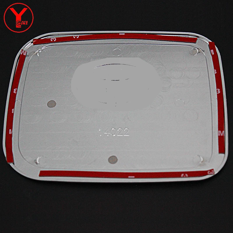 Chrome Fuel Tank Cover For Toyota Wish 2003 2004 2005 2006 2007 2008 2009 2010 ABS Car Styling Oil Tank Cap Plate Accessories