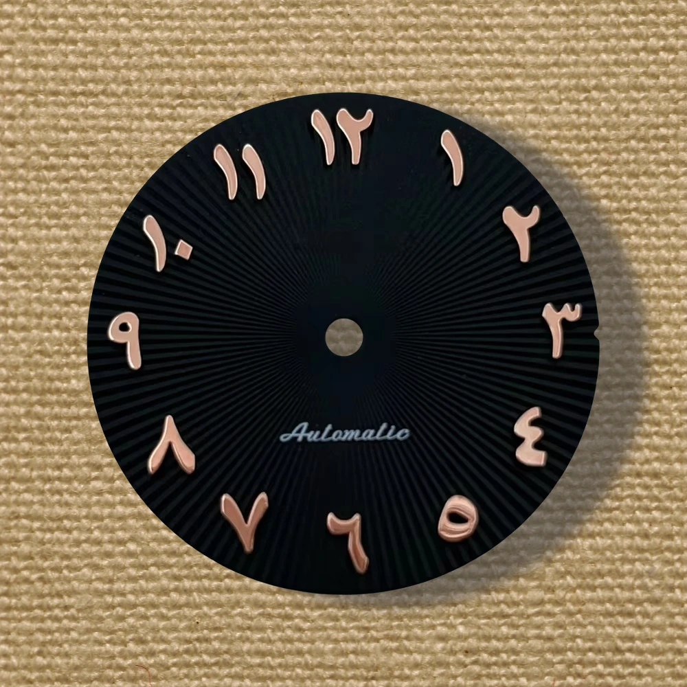 28,5 мм S логотип арабский циферблат NH35 для NH35/NH36/4R/7S механизм заводная головка NH35 высококачественные аксессуары полный диапазон цветов ﻿