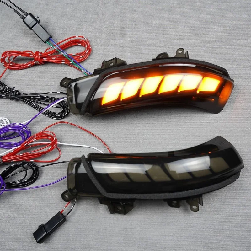 

SAARПодходит для Toyota13Dai Ruizhi/13Crown, зеркало заднего вида, наземный светильник, зеркало заднего вида, модифицированная синяя лампа с проточной водой