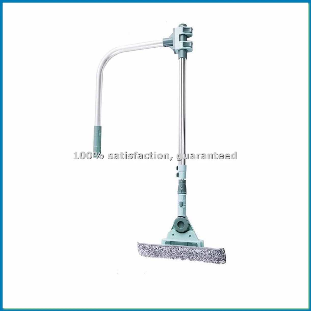 

Щетка-стеклоочиститель для окон с распылителем, телескопическая ручка, скребок-швабра, инструмент для уборки - A69M