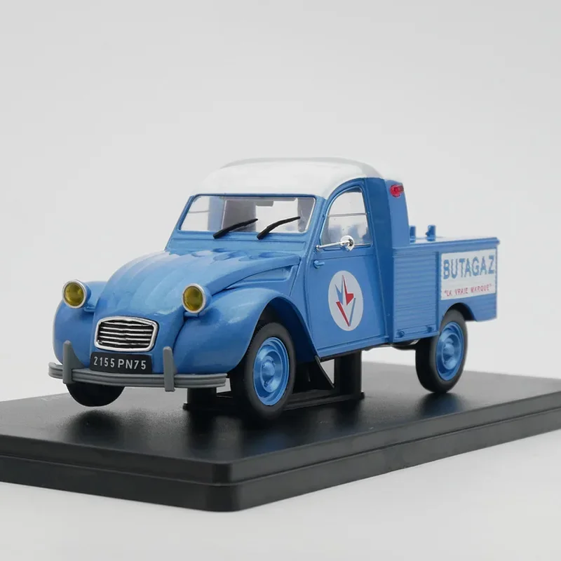 

Ixo Diecast 1:24 Scale Citroen 2CV Pick Up Butagaz Car Model Alloy Classic Ornament Toy Gift Collection Display Gift Souvenir
