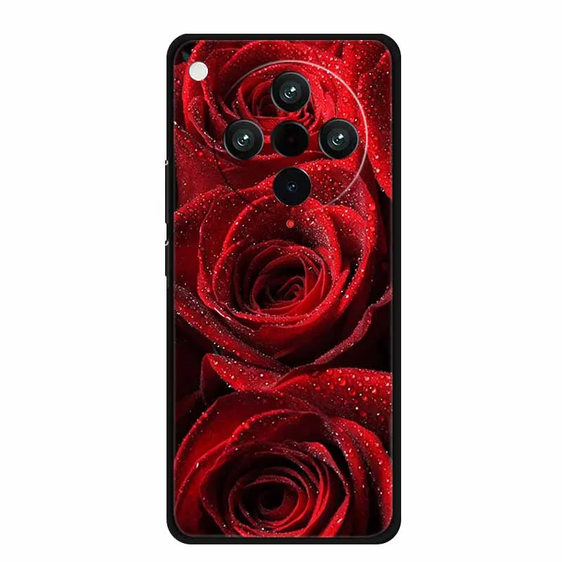 For OPPO Find X8 Pro Back Cover Case X8Pro Phone Cover Black Silicone Soft Case For Oppo Find X8 Pro Case FindX8 Pro Funda Shell