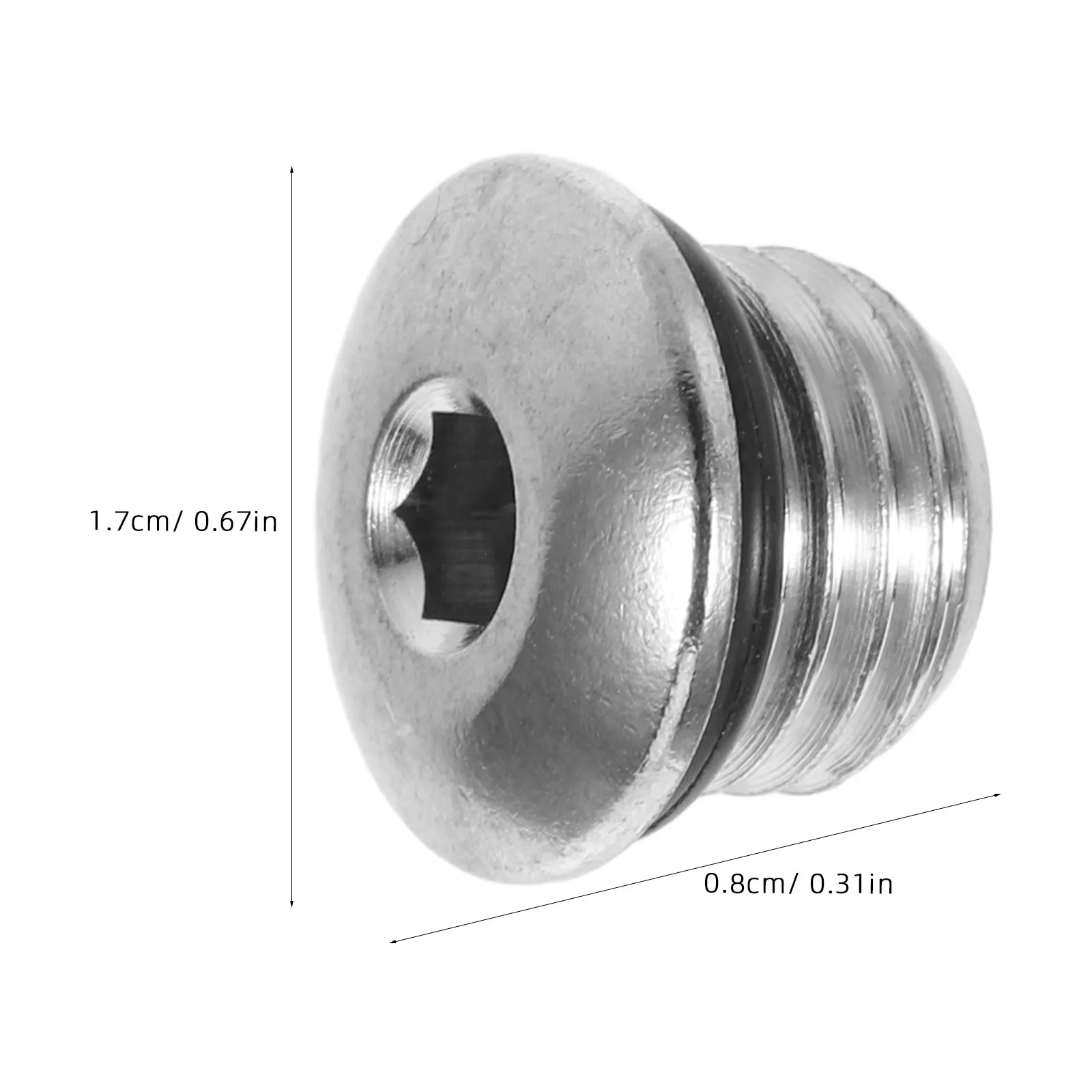 Scuba Diving Regulator Plug Kit Stage High Pressure Port Seal for Underwater Stability Backmount Design Diving