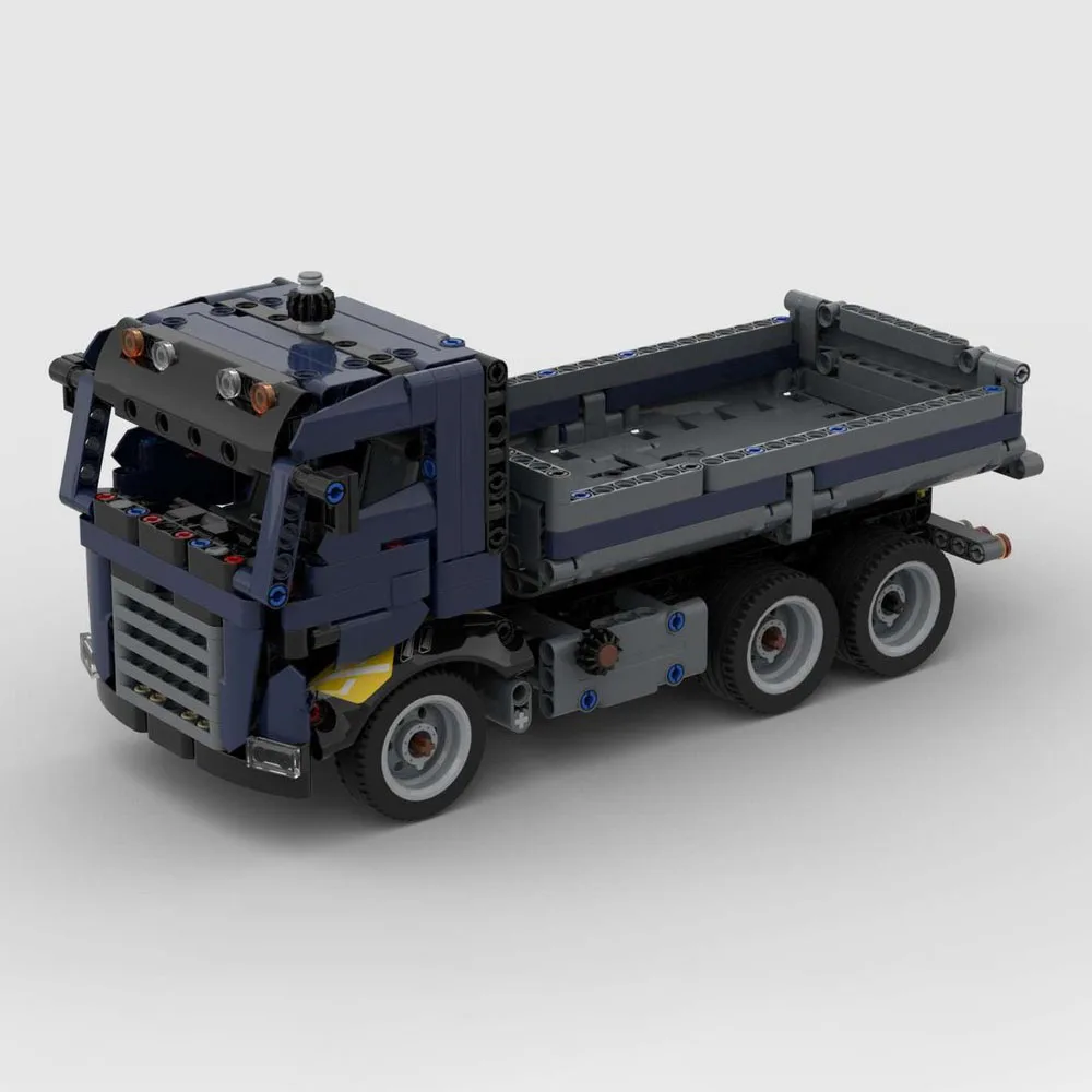 

MOC-212694 42203 Update Truck Tipper Car Model Building Blocks City Technology Truck Toy DIY Children's Birthday Gift Set 587PCS