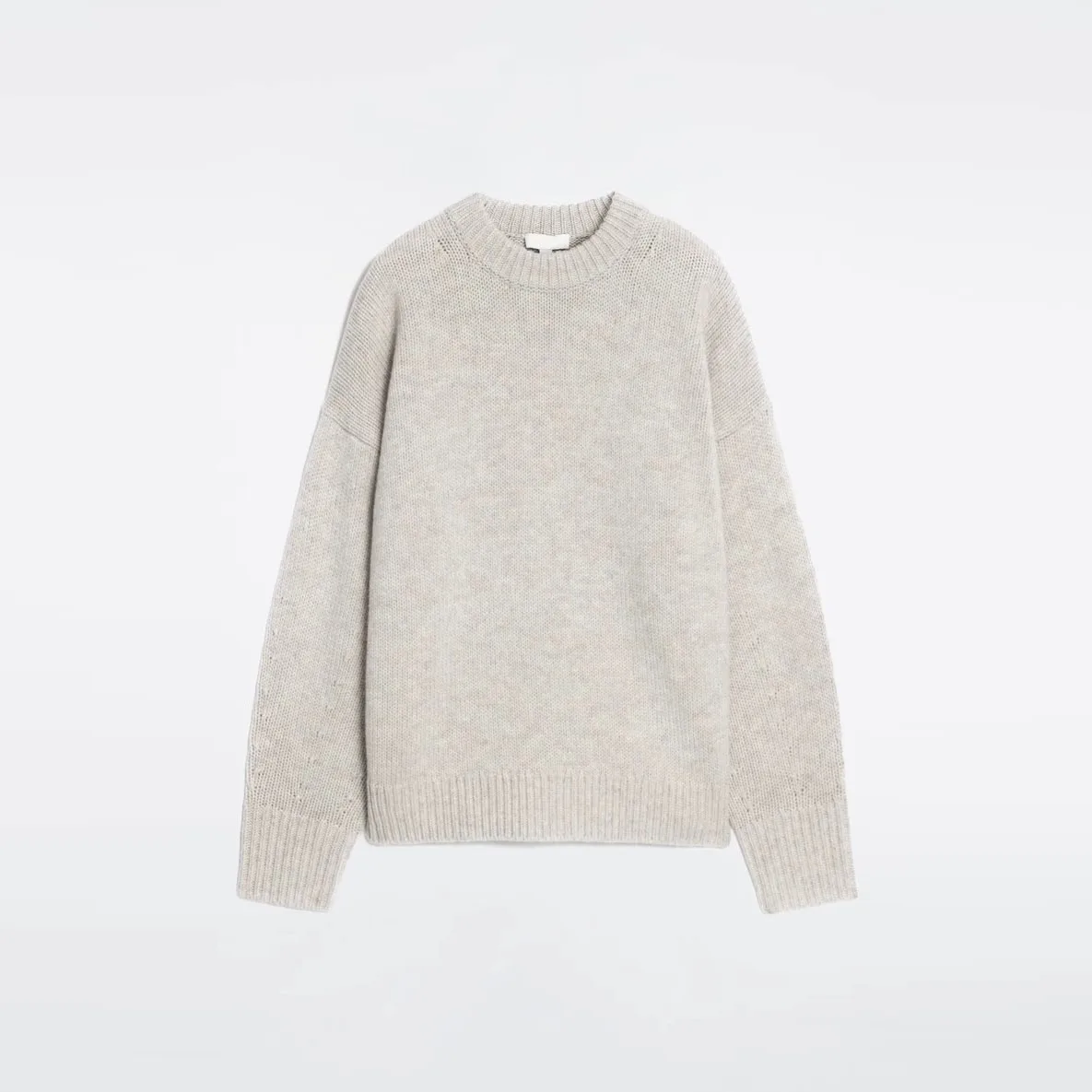 Casual suelto largo Sve redondo Ne tejido sudadera Faionable otoño nuevo Sle Commute Sle mujer suéter Faionable