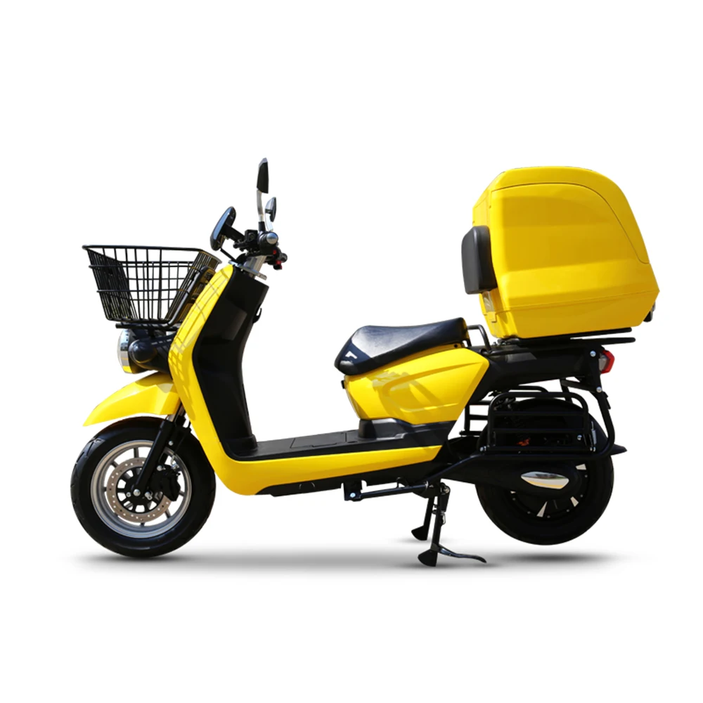 Food Delivery Electric Scooter Rechargeable Cargo Electric Motorcycle