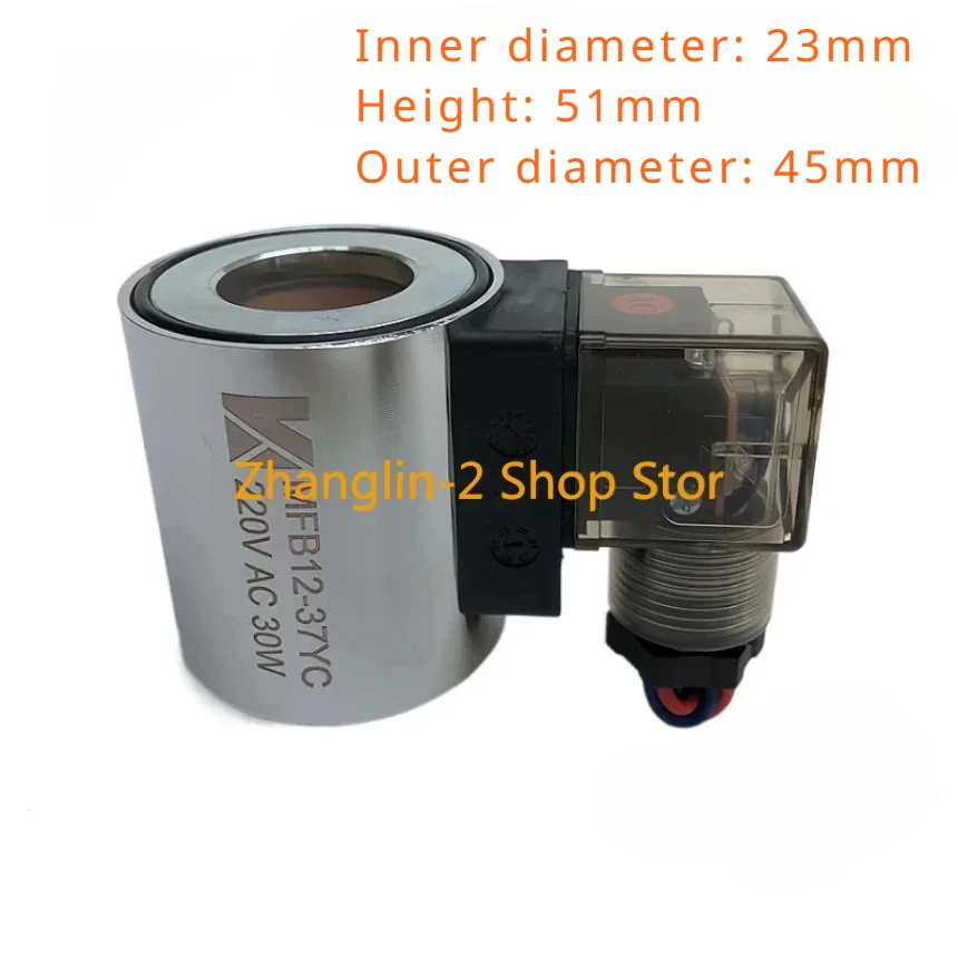 

AC220V DC24V DC12V AC110V Hydraulic Solenoid Valve Coil MFZ12-37YC