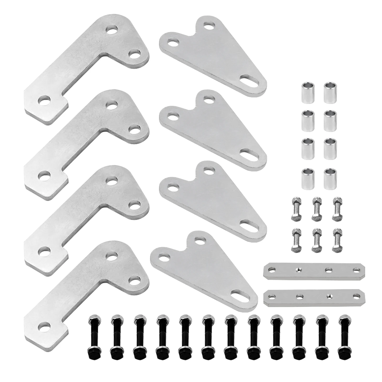 Kit Pengangkat Leveling Depan & Belakang 2 "Cocok untuk Polaris Ranger 900 XP ATV 2013-2019