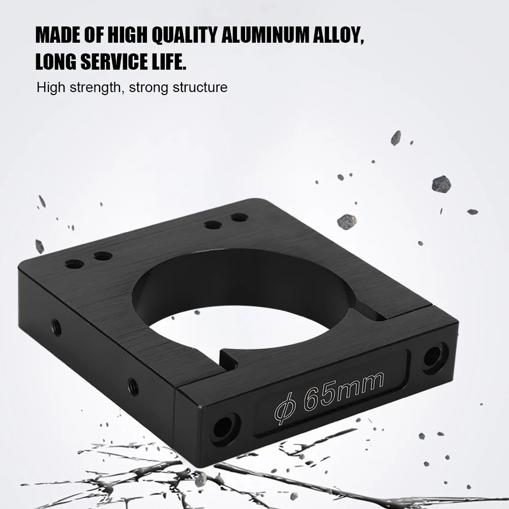 65mm Aluminum Oxide Shaft Spindle Motor Mount Kit for CNC Router Engraving Machine CNC Motor Bracket Spindle Motor Holder