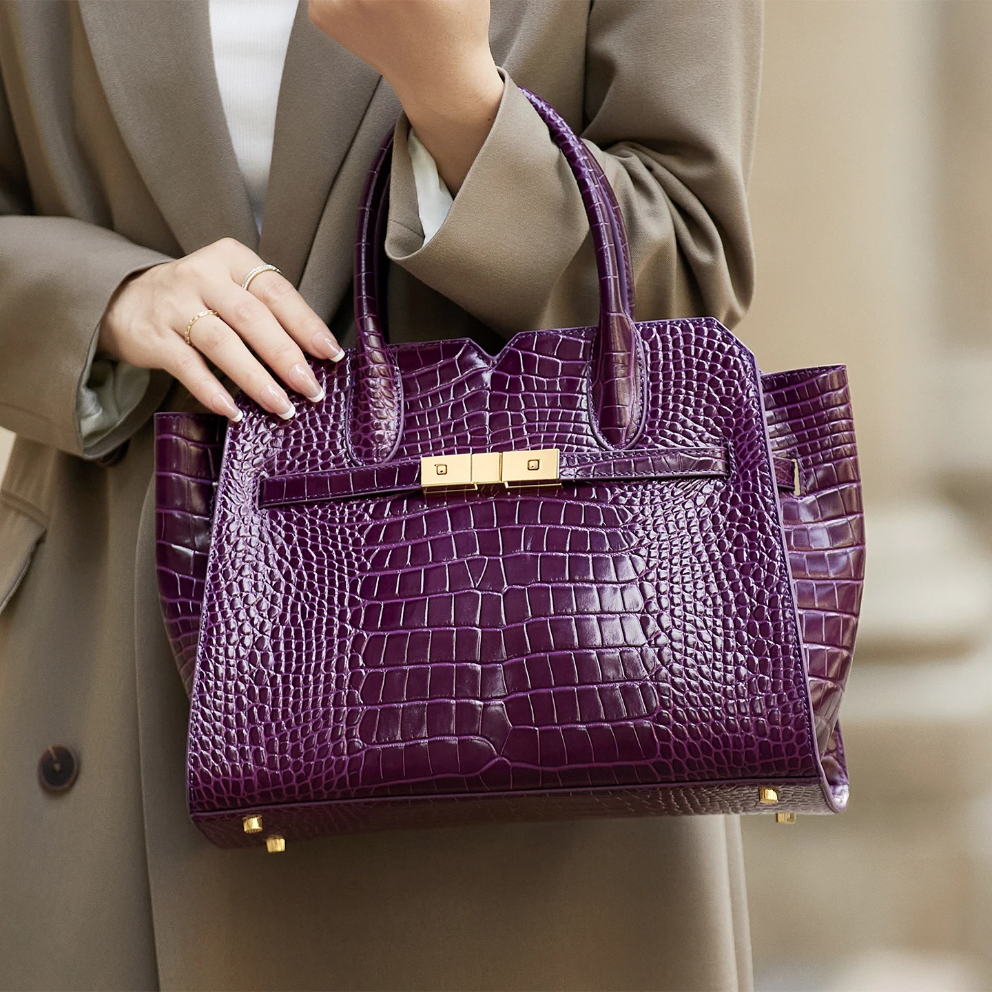 

2015 New Luxurious Women Leather Bag Top Handle ZOOLER Cow Leather Handbag Handmade Shoulder Messenger Bag Girls #YC666