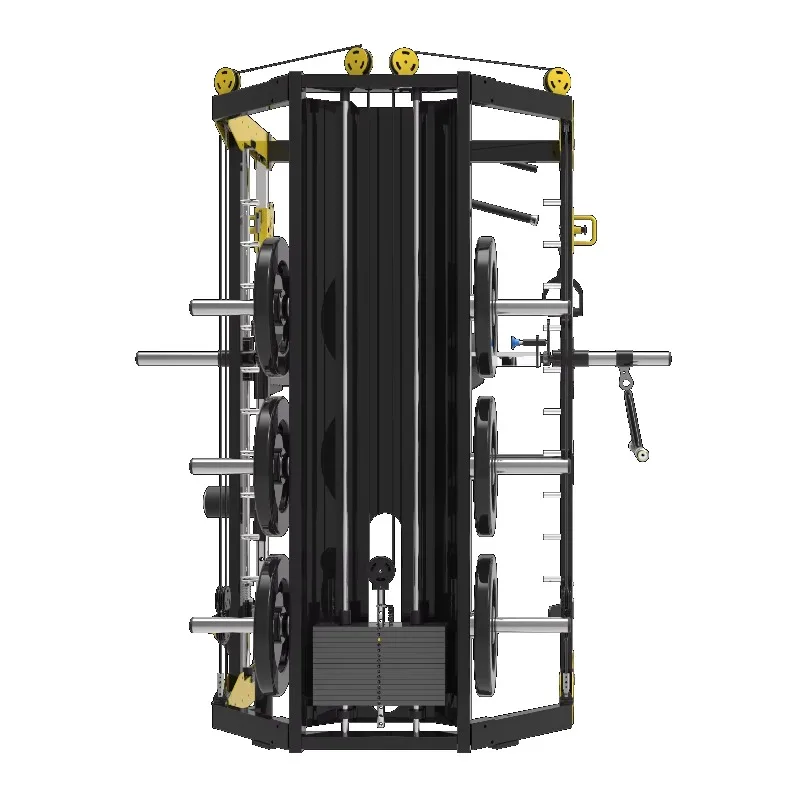 مدرب اللياقة البدنية المحلي متعدد الوظائف، متعدد الاستخدامات للتمرينات لكامل الجسم، يعزز القوة، للاستخدام المنزلي والداخلي