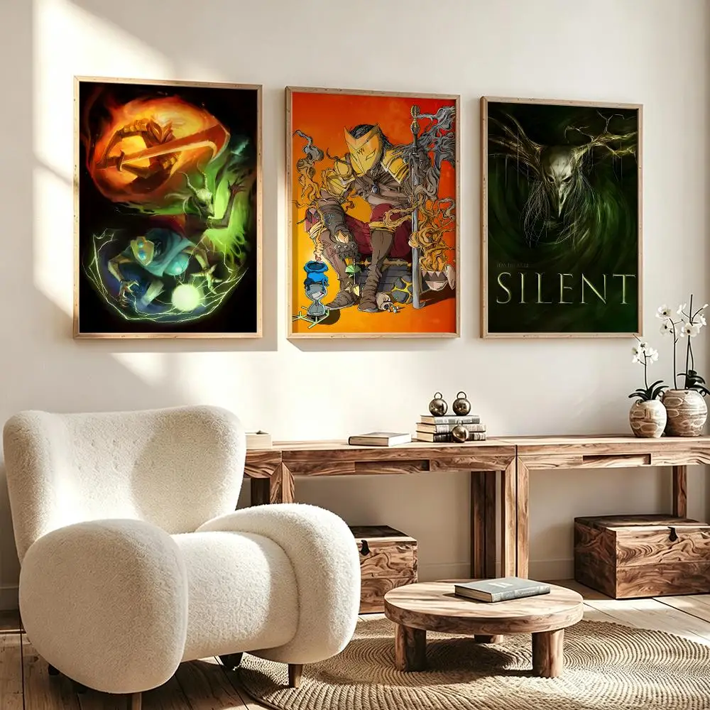 Modern Aesthetic Wall Art Poster game Slay the Spire Poster for Office Home Decor Interior Large Wall Picture Print