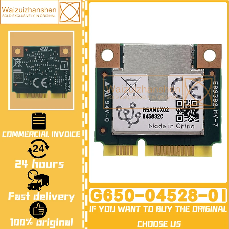 1PCS/lot! Original binding G650-04528-01 Coral Google Edge TPU ML Mini PCIe Accelerator card ON STOCK