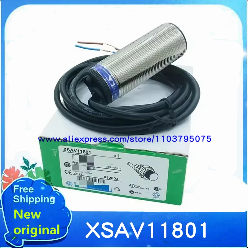 1pcs/lot 100% New original XSAV11801 XSAV12801 Speed sensor Speed proximity switch In stock