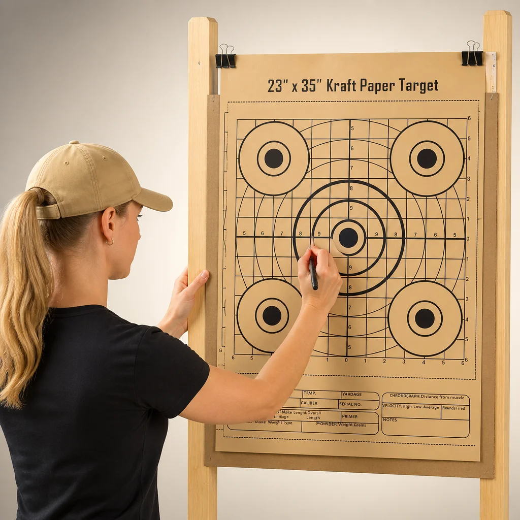 

10/50pcs 23X35 Inch Archery Target Paper Outdoor Sport Practice Shooting Hunting Training Paper Targets