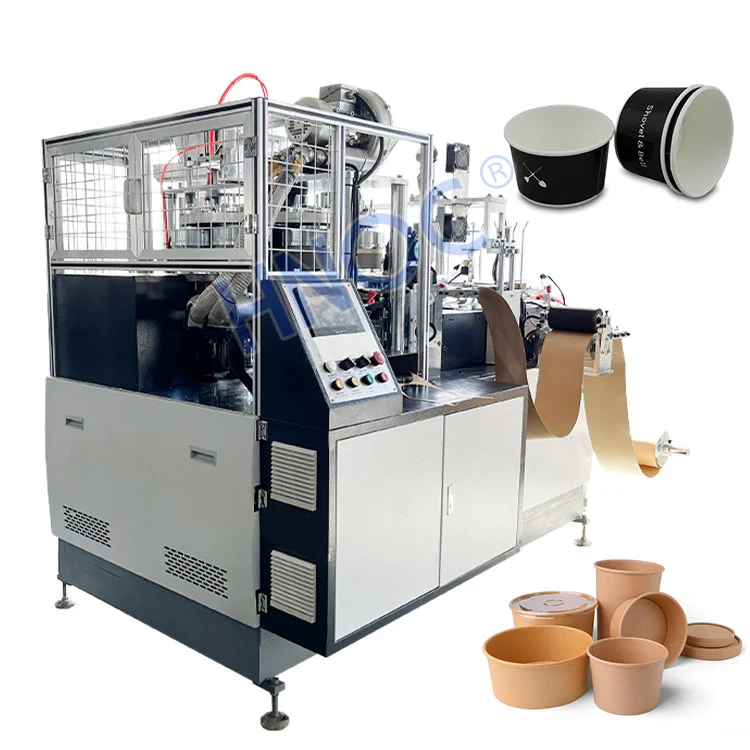 آلة تصنيع الأكواب الورقية عالية الجودة آلة أوعية كرافت عالية السرعة أوتوماتيكية بالكامل #4