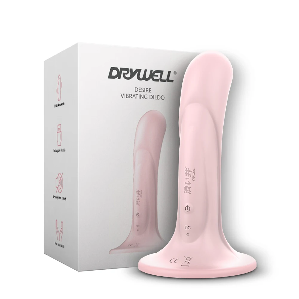 DRY WELL Dildos for Women Vibrator Dildo Penis Soft Silicone G-spot Sex Toys for Adults Suction Cup Anal Female Masturbator