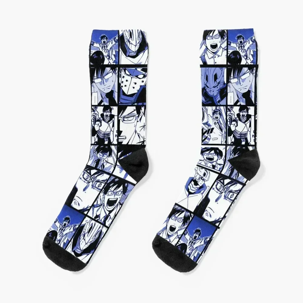 BNHA Iida collage Socks moving stockings heated sport Hiking boots Man Socks Women's winter cotton heated Socks Ladies Men's