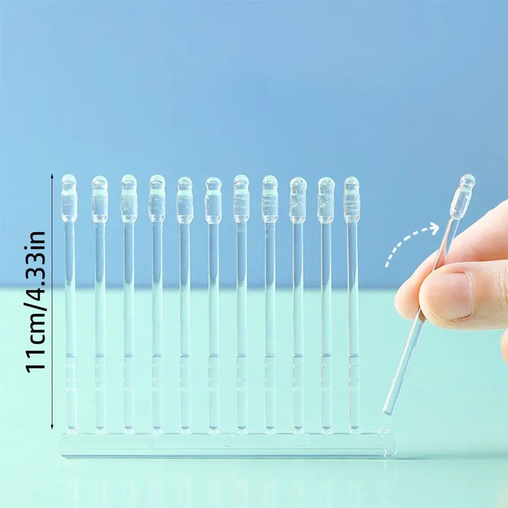 Durable Disposable Disposable Ear Swabs Ear Cleaner Soft Sticky Ear Digger Sticky Earwax Remover Stick for Olders Adult Kid