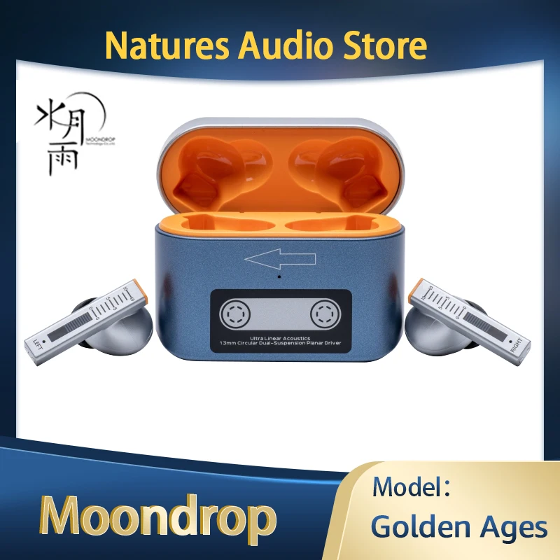 

Moondrop Golden Ages TWS IEMS Bluetooth 5.3 Gaming Headsets In-ear Earphones True Wireless Sport Earbuds Support LDAC AAC LC3