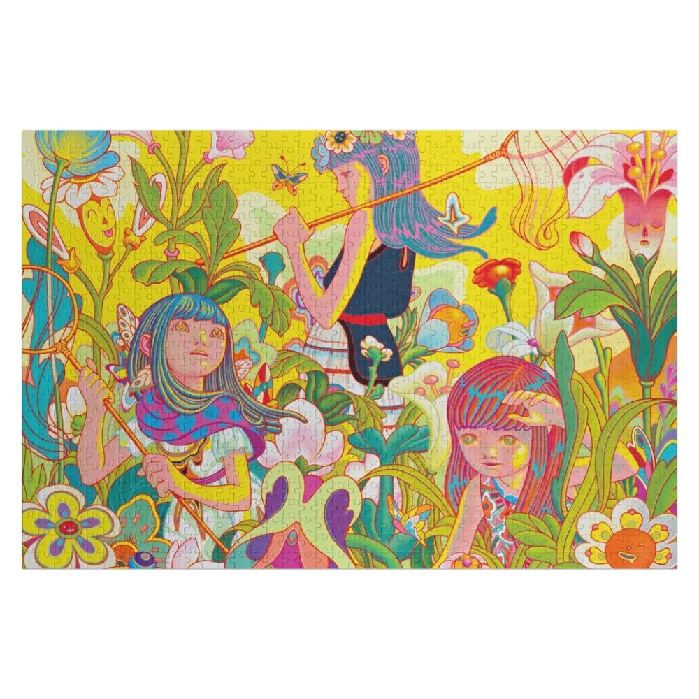 

James Jean Aurelians Butterflycatchers Jigsaw Puzzle Personalized Child Gift Personalised Toys Puzzle