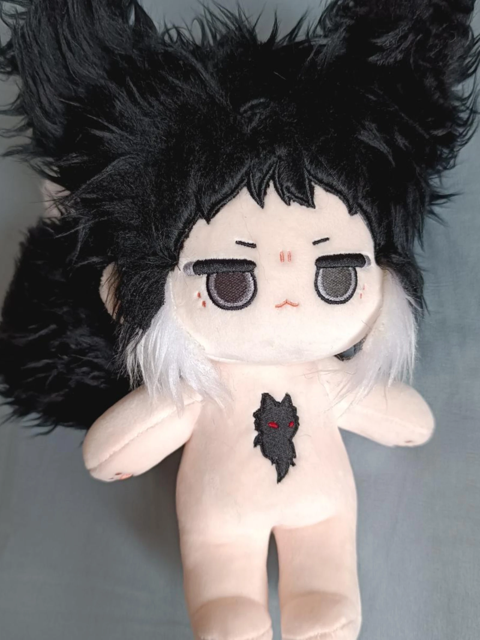 Figuras de peluche de 20cm de Anime Bungo Stray Dogs Ryunosuke Akutagawa, muñeco de peluche, juguetes para niños, regalos Kawaii