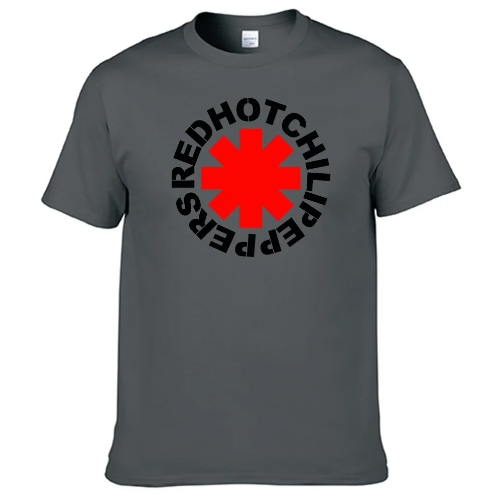 RHCP Rock Band Red Hot Chili Pepperss T shirt 100% Cotton Men Shirt N025