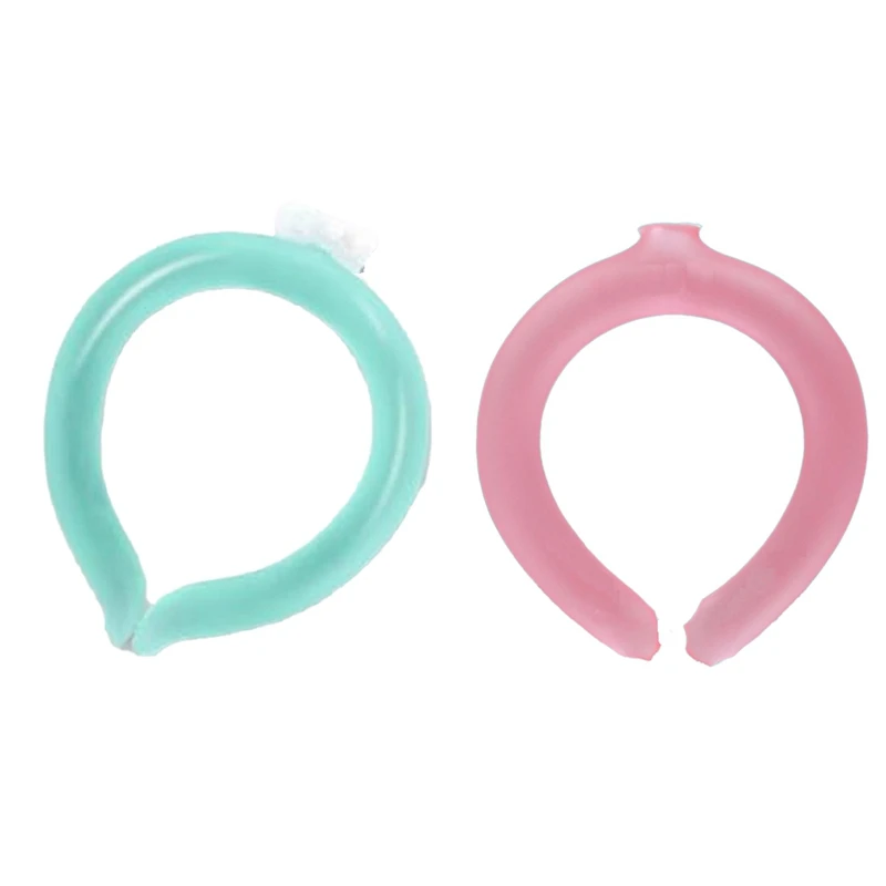 

Top!-Ice Ring, Neck Ice Pack, Neck Cooling Tube, Reusable Wearable Neck Cooler For Hot Summer Weather Indoor And Outdoor