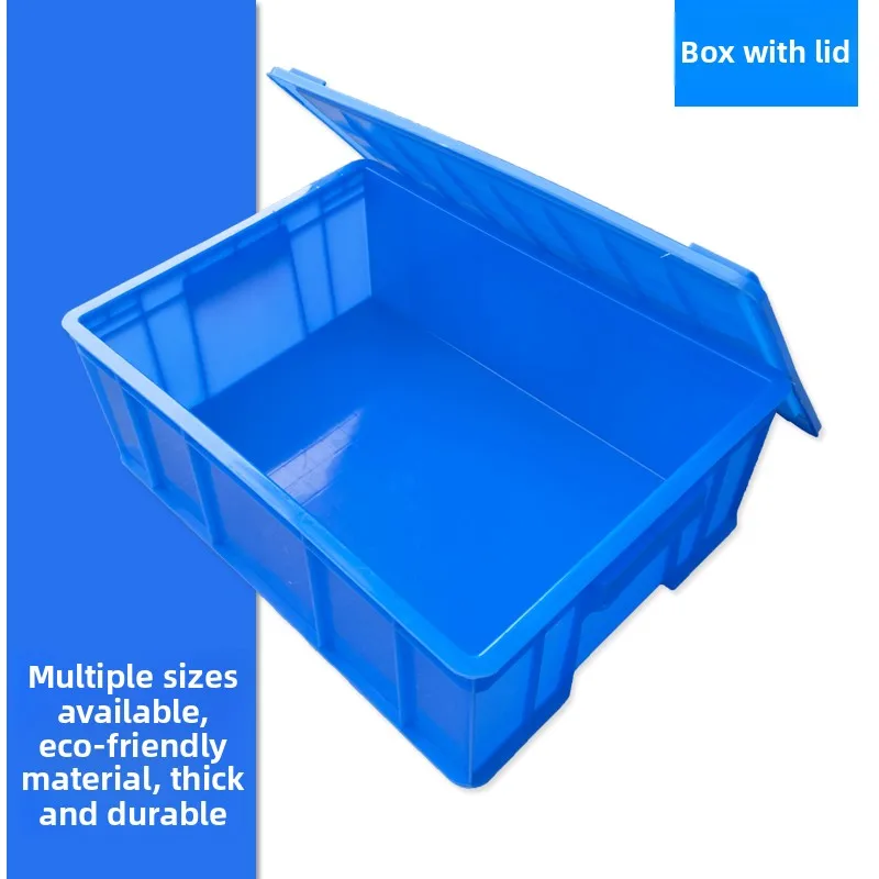 

Large Rectangular Plastic Storage Box with Lid Turtle Breeding Box Industrial Storage Basket Kitchen Desktop Organizer Box