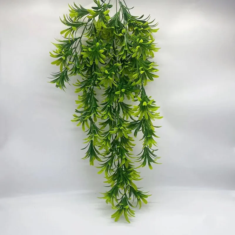 Große 22'' Künstliche Hängen Pflanzen Gefälschte Farne Blätter Kunststoff Begonie Leafs Wand ForHome Zimmer Garten Hochzeit Girl – Detail 34