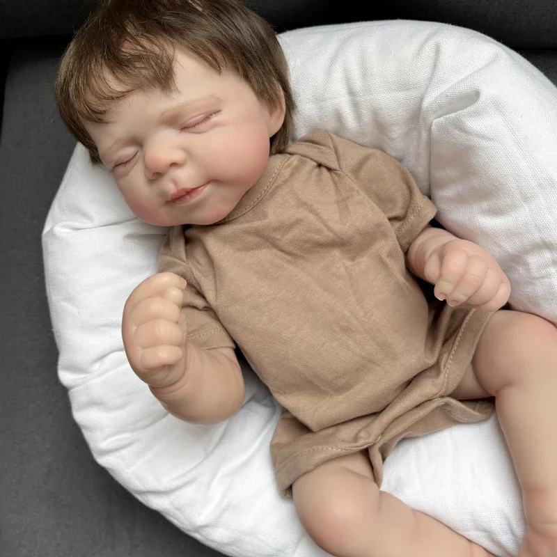 NPK 18'' Handmade 3D Skin with Visible Veins Baby Reborn Pascale Newborn Baby Size Real Looking Baby Dolls
