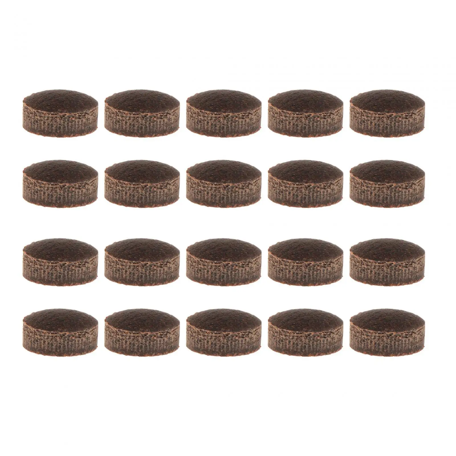 

Billiard Pool Cue Tips Indoor Game Spare Parts PU Leather for Pool Cues and