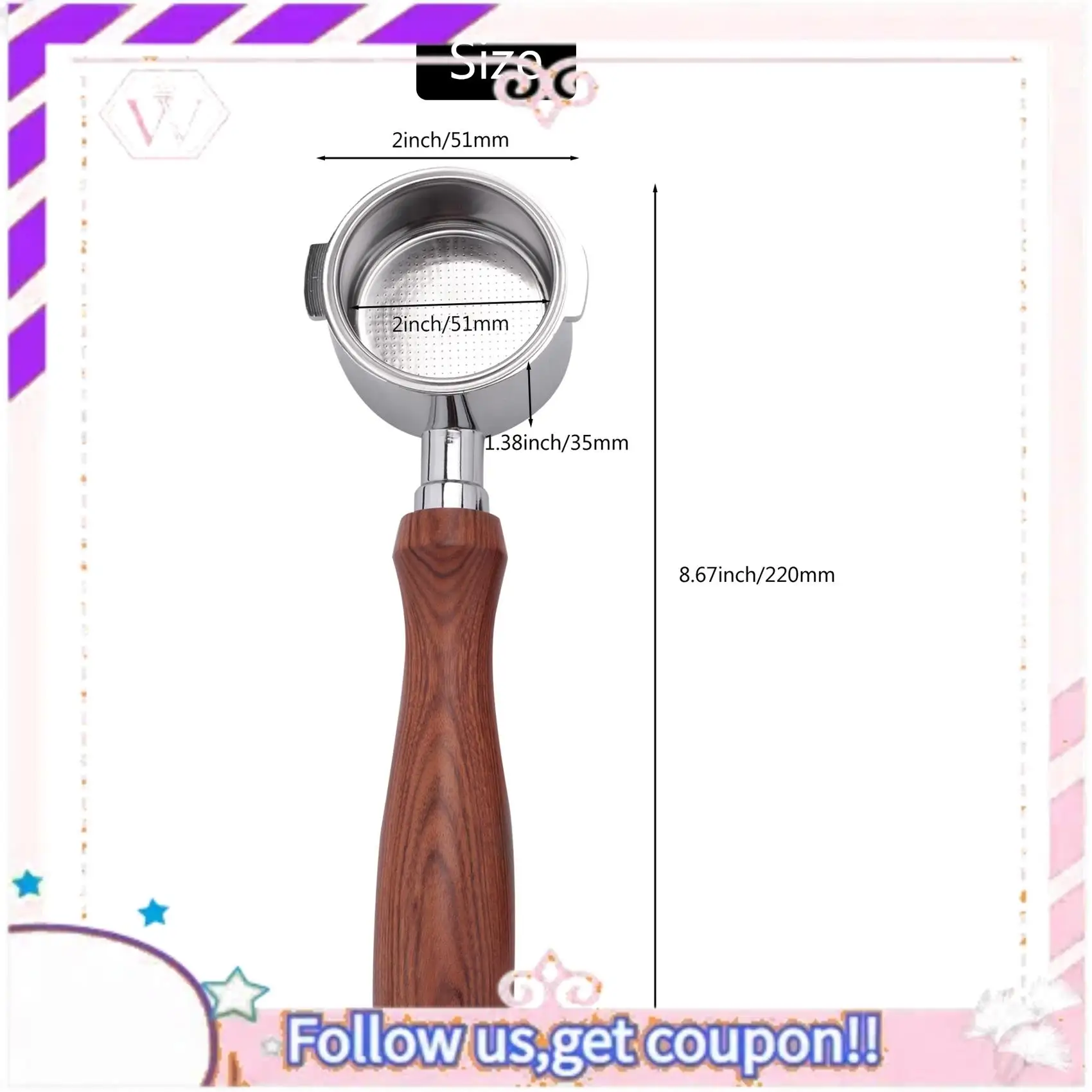 Durable Coffee 51Mm… - image