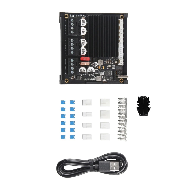 StrideMax Daul FD Control Board for 3D Printing Double TMC5160 CAN/CANFD & USB Compatibility Motherboards for VZ Drop shipping