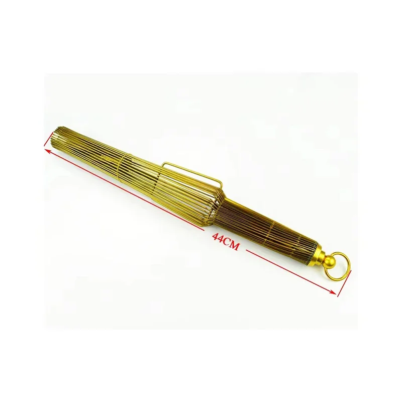 Gabbia per uccelli che appare in acciaio dorato Colomba che appare gabbia Trucchi magici da palcoscenico Magia Magicians Prop Illusione Trucco