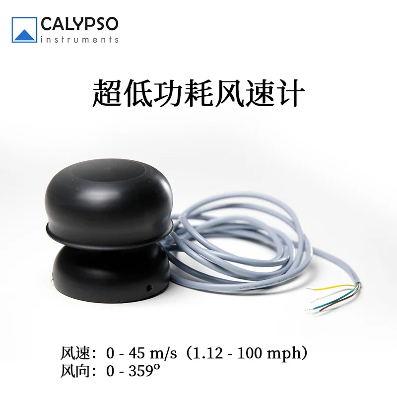 

Calypso Ultra-low Power Ultrasonic Speed Direction Sensor Direction Wind Speed RS485 Output Nautical Use