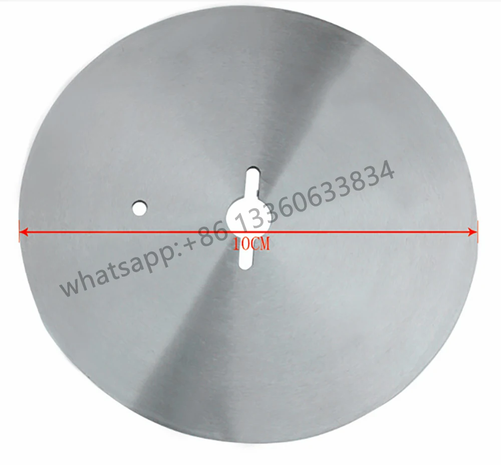 Barbecue Slicer Blade KEBAB ,Electric Slicer ,Serrated , Round Blade 100*100mm
