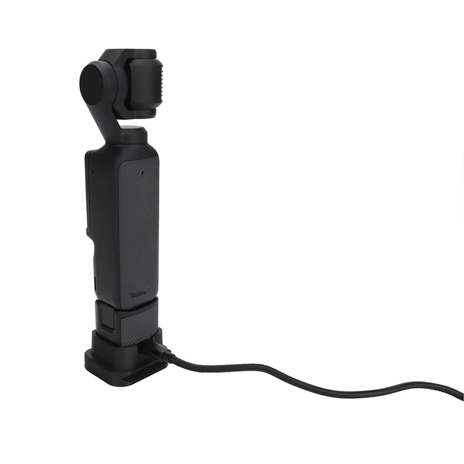 Untuk DJI Osmo Pocket 3 silikon anti-selip adaptor dasar ke 38mm untuk Arca Tripod Desktop rilis cepat dukungan dudukan stabil