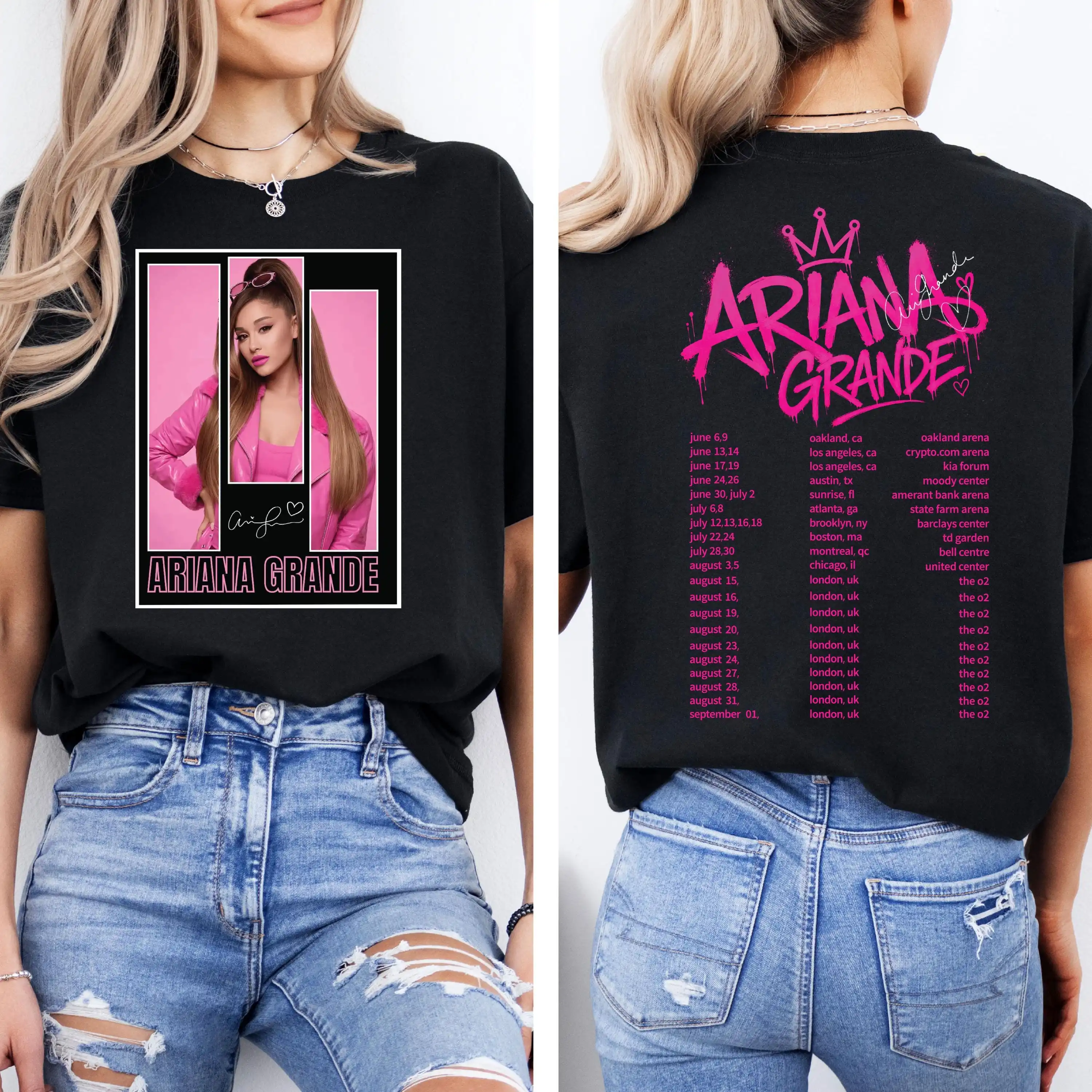 Ariana Grande Concert Lover Shirt, Eternal Sunshine Tour 2026 Jumper, Music Inspired Hoodie, Ariana Grande UK Tour 2026