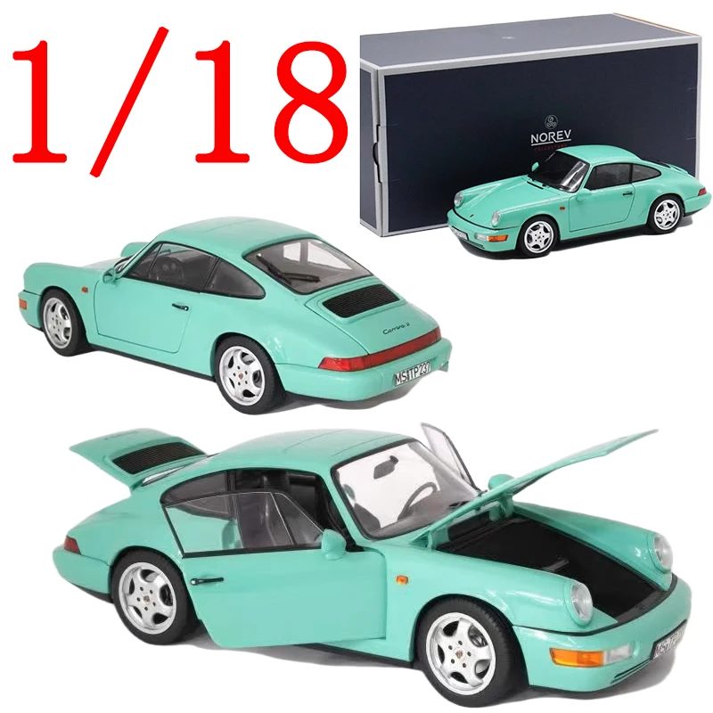 

Norev Diecast 1/18 Scale Porsche Alloy Model Cars Porsche 911 GT3 RS 964 Play Vehicles Toys for Boys Gift Original Box