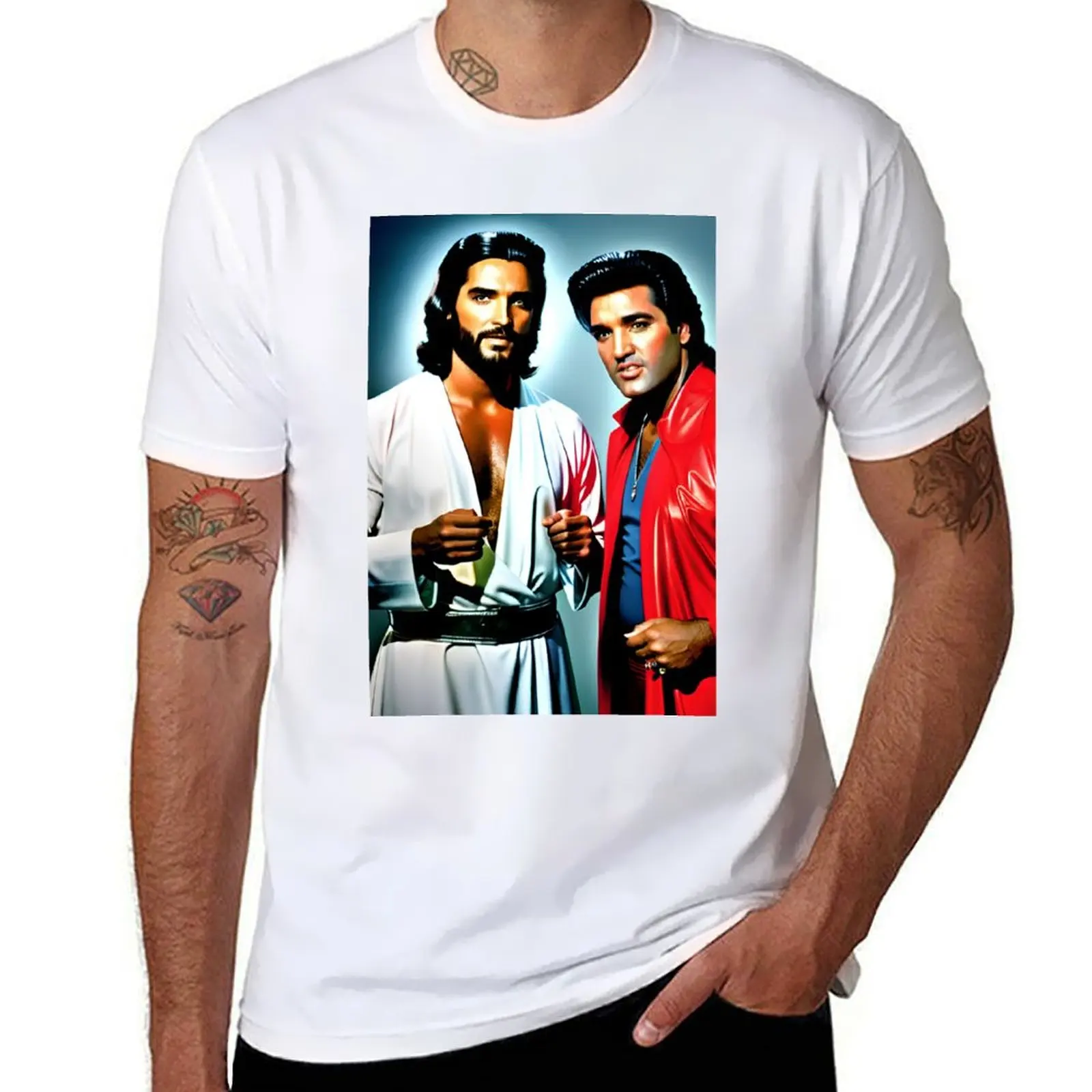

The King and the Lord T-Shirt t shirts cotton 100% t shirt man plain graphic t shirts for man T-Shirt