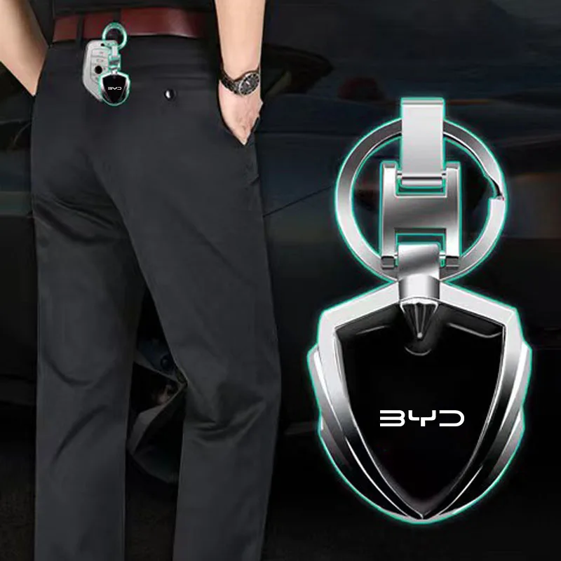 3D Metal Key Rings, Car Logo Emblems Keychain Styling
