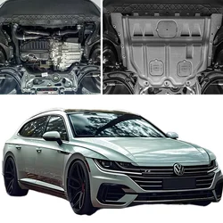 Car Accessories Black Under Engine Guard Mudguard Board Splash Shield Mud Fender Plate Panel For Volkswagen CC Arteon 2010-2024