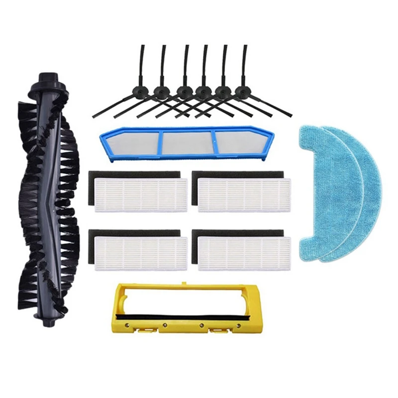 AD-spare อะไหล่สำหรับ iLife A40 A4S A4 Polaris pvcr 0926 0726W 0826หุ่นยนต์ดูดฝุ่นแปรงหลักด้านข้าง HEPA ซับตัวกรอง