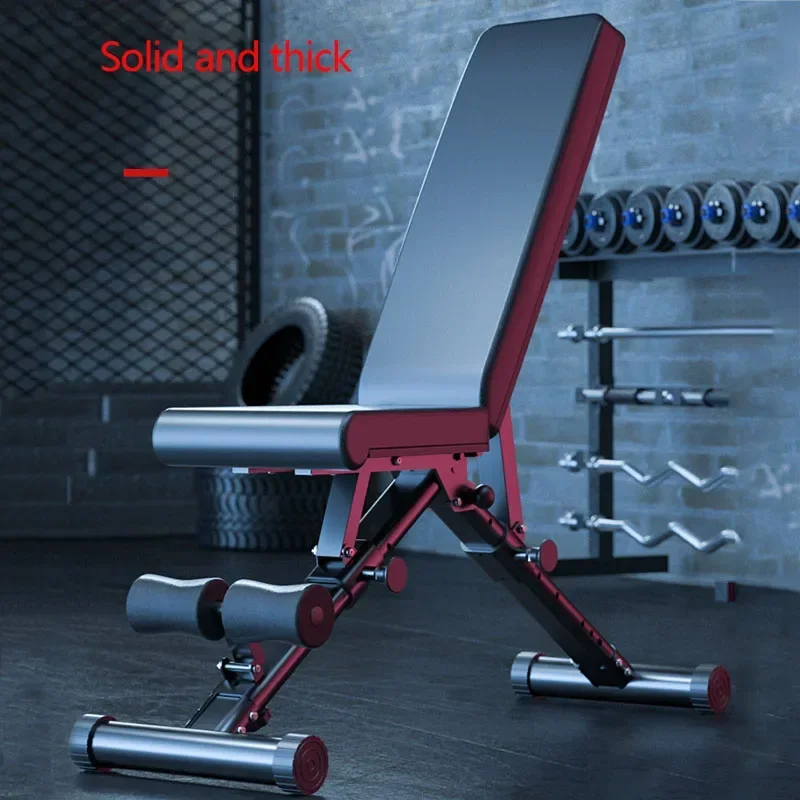 

Multifunctional Weightlifting Stool Foldable Bench Press Stool Home Sit-ups Abdominal Muscle Fitness Equipment Fitness Chair SJ