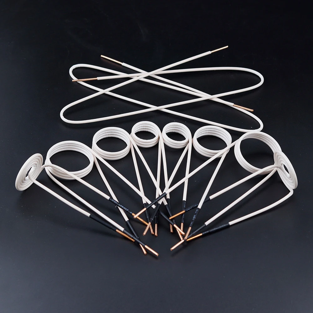 Mini Magnetic Heater DIY Induction Coils Induction Coil Ductor Magnetic Induction Heater Kit Flameless Heat Accessories 8/10Pcs