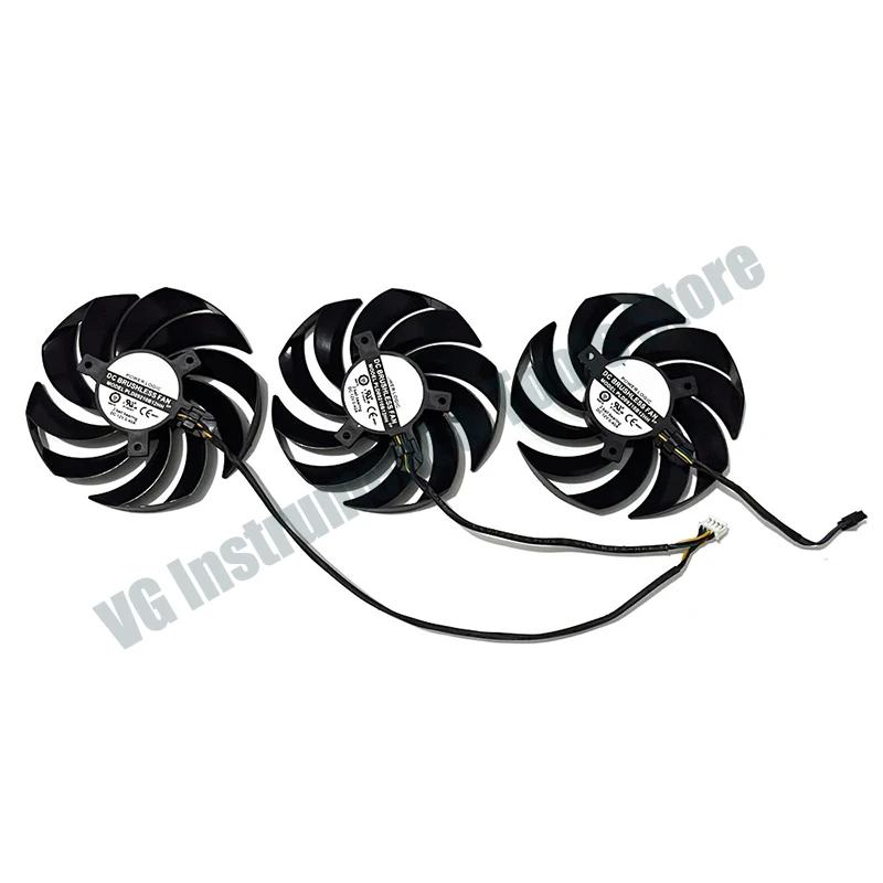 For RTX 3060 RX 6800 XT PLD09210S12HH 90MM Cooler GPU For Fan MSI RTX3080 3080Ti RTX3060 3060 Ti 3070 3090 Gaming X Trio Fan